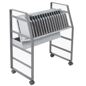 A-to-z Supply 289-lotm16 Fse Lotm16 16-tablet/chromebook Charging Cart Mobile Station With Surge Prot