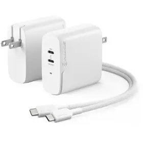 Alogic Wcg2x68-us 2x68 Rapid Power 68w Gan Chargepwr Wcg2x68us