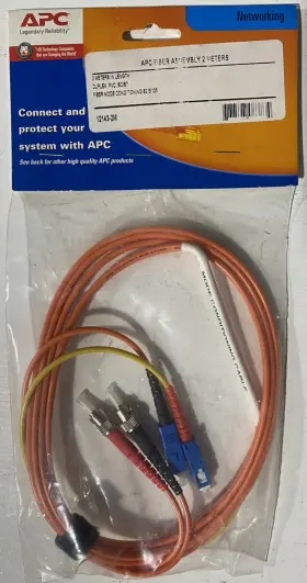 Apc 12143-2m Fiber Assembly 2 Meters Mode Conditioning 82.5/125