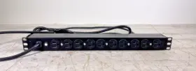 Apc Ap8562 Ap9562 120v 15a 1u Basic Rack Pdu Power Distribution Unit - 10 5-15