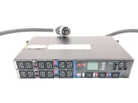 Apc Ap8869-2ux737 Rack Pdu 2g Metered 2u 14.4kw 208v 3 C13 And 12 C19