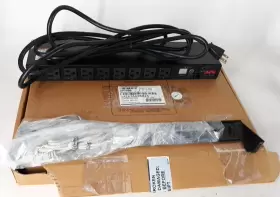 Apc Ap900 Ap7900 Switched Back Pdu With Rack Mount Bracket And Vga Cable Tested