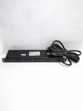 Apc Ap9556 Black 20a - 10 Outlet Rack Mount Pdu 5-20p Plug