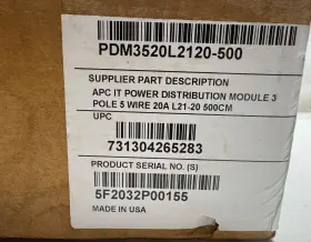 Apc Pdm3520l2120-500 Schneider / Power Distribution Module Free 2nd Day Air