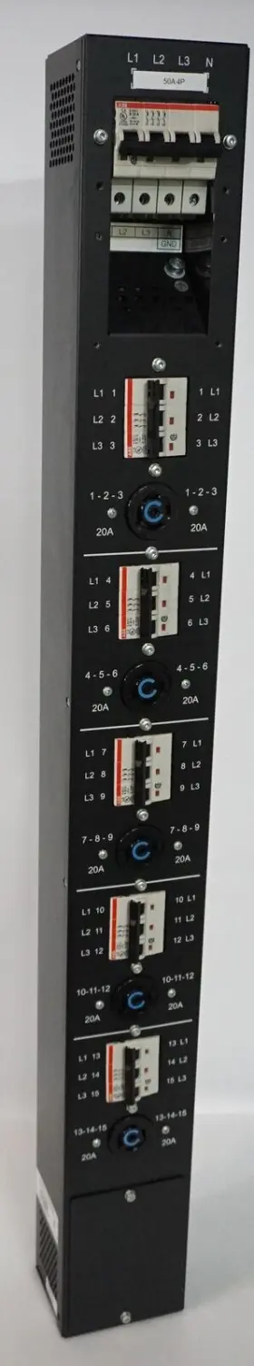 Apc Suvtopt104 Smart-ups Vt Isx Subfeed Distribution 208v 50a Pdu 5x Nema L21-20 Hard Wire