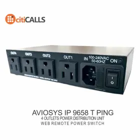 Aviosys 9658 Ip9658t 4 Port Network Ac Web Power Switch Controller Ping Ip 9258