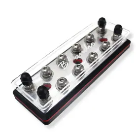 B2 Audio B2-d12-rd 12 Spot Power / Ground 9/32 Terminal Lug Distribution Block -