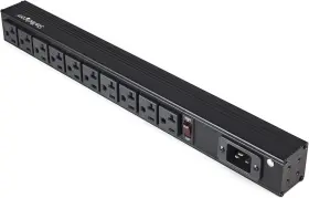 Branded01 313102066028 10 Outlet Rack Mount Power Strip 125v/16 Amp - 1u Horizontal 19 Inch Rackmount Pdu Branded01 313102066028 10 Outlet Rack Mount Power Strip 125v/16 Amp - 1u Horizontal 19 Inch Rackmount Pdu