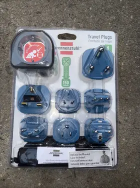 Brennenstuhl 1508160 Travel Plugs 7-piece Set
