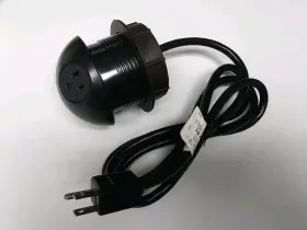 Byrne Hemisphere Be03770-2-1-z130-mrac1-72 Desk Power Outlet Module 2 Ac Usb-a Usb-c 72 Cord Open Box