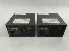 Corsair Cmpsu-850ax Lot Of 2 - 850 Watt Atx Psu 80 Plus Gold Fully-modular Ax850