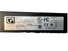 Cpi P3-1p0b5 Econnect Power Distribution Unitmodel Number P3- 1p0b5