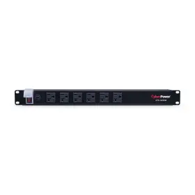 Cyberpower 649532893522 Cps1220rm Basic Pdu 100-125v/20a 12 Outlets 15ft Power Cord 1u Rackmount