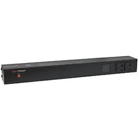 Cyberpower Pdu20mt2f10r Metered 12-outlet 2 Front/10 Rear Rack Mount Pdu With 120v 20a Output