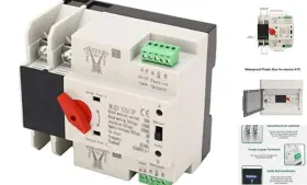 Cytgouper Cytgouper1zvfen2uyk Ac110v 100a Automatic Transfer Switch 2p Ats Duall Power