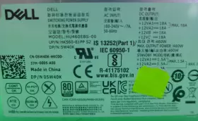 Dell 5w40k Genuine Xps 8950 460w Power Supply Hu460ebs-00 Dell 5w40k Genuine Xps 8950 460w Power Supply Hu460ebs-00