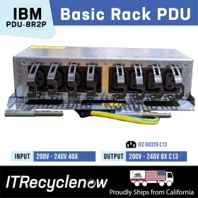 Delta 45w8858 Ibm Pdu-8r2p 240v Pdu 40a 8 Outlet C13 Power Distribution Unit Tested