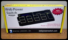 Digital Loggers Lpc745055 New Web Power Switch Series 7 Not Pro 10-port 15a 120v