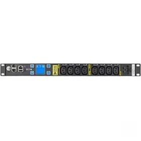 Eaton Corporation Emat10-10 Managed Rack Pdu 1u C20 Input 3.84 Kw Max 200-240v 16a 10 Ft Cord S