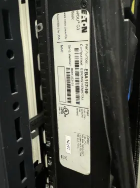 Eaton Eba117-10 Epdu G3 Basic Nema L5-30 Ac 100-127 V 5-20r Eaton Eba117-10 Epdu G3 Basic Nema L5-30 Ac 100-127 V 5-20r