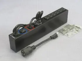 Eaton Ehbpl2000r-pdu1u 2 Basic Rack Pdu Hotswap Mbp 2u 110-125v 16a 1.92 Kw 5-20p And 6 5-20r