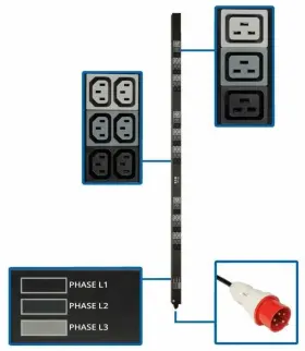 Eaton Electrical Pdu3xv6g20 - Tripp Lite Series 11.5kw 3-phase Basic