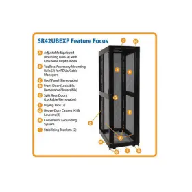 Eaton Electrical Sr42ubexp - Tripp Lite Series 42u Smartrack Expandable