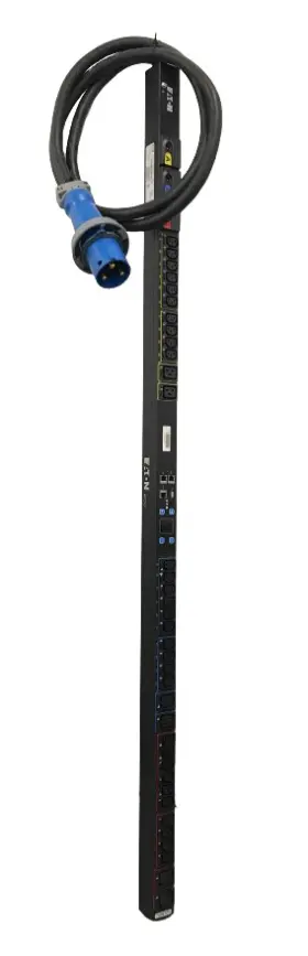 Eaton Emi105-09 Mi 38u A Rack Epdu 48a Input Single Phase 6x C19 30x C13 Outlets
