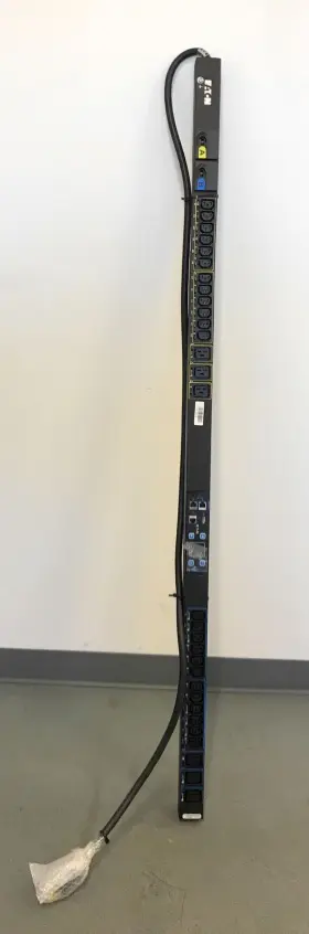 Eaton Emit06-10 Epdu Metered 14-outlet Horizontal Power Distribution Unit Tested