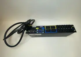 Eaton Emiu06-10 Metered Rack Pdu Model 2u 16 Port Used Lot Of 1 Eaton Emiu06-10 Metered Rack Pdu Model 2u 16 Port Used Lot Of 1