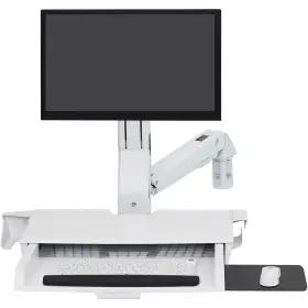 Ergotron 45583216 45-583-216 Styleview Combo Arm With Worksurface And Pan White