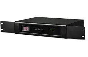 Eversecu Es1209-10a 1.5u/19 Rack Mount 9 Channel Dc12v 10 Amp Fuse Cctv Power Supply With Metal Box