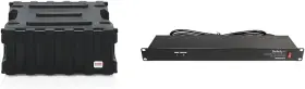 Gator 744759933379 4u 19 Inch Rack Case Startech 8-outlet 1u Mount Power Strip Bundle