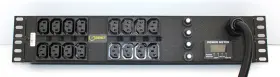 Geist 2vrelcn160-103c13tl6 16-outlet 24a 250vac 50/60hz Metered Pdu