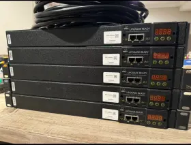 Geist Ni30206l Lot Of 5 Rack Mount Pdu Monitored Unit Mn02x1r0-10d203-2stl5a0h10-s I2020 Geist Ni30206l Lot Of 5 Rack Mount Pdu Monitored Unit Mn02x1r0-10d203-2stl5a0h10-s I2020
