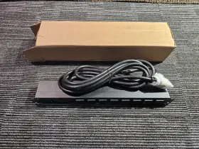 Hammond 1589t8g1bkrf Outlet Strip 20 Amp Horizontal Rackmount Black