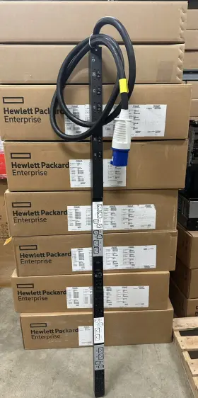 Hpe P9r86a G2 Metered 3ph 17.3kva 208v 60a Pdu 866833-003 48a 0u 12x C13 C19