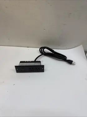 Jenson Jn02-03-32 Furniture Power Distribution Unit 2 Outlets 1 Usb Usb-c