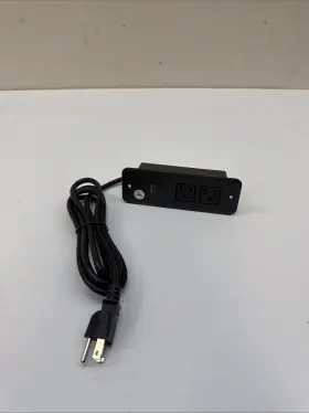 Jhdz Jh-13 Furniture Power Distribution Unit 2 Outlets 1-usb 1-usb-c
