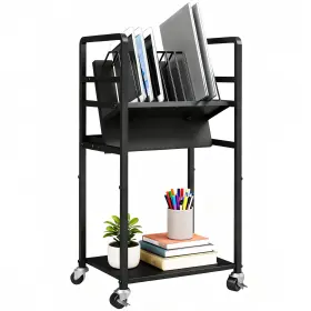 Joxpring 756499447849 Metal Laptop Charging Station With Wheels 12 Device Mobile Cart For Joxpring 756499447849 Metal Laptop Charging Station With Wheels 12 Device Mobile Cart For