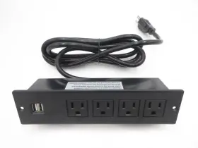 Kezhi Enterprise Kz221-a4 Furniture Power Distribution Unit 12a 125vac 60hz 1500w