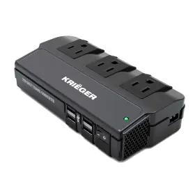 Krieger Krv200b 200 Watt Travel Voltage Converter In Black