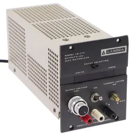 Lambda Lq-410 Regulated Power Supply With Meter Selection 10 Volt/2 Amp