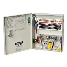Lapetus Lt1218-10a 18 Channel Output 12v Dc 10a Auto Reset Fuse Distributed Power Supply Switch