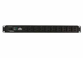 Leviton P1020-12s Unmetered Horizontal Power Distribution Unit 120v 15a 10 Receptacle