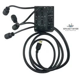 Liebert Pd-007 Power Distribution Unit 4x 20a 240v Output Breakers