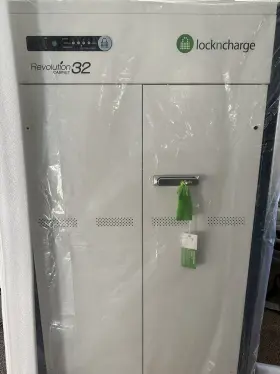 Lockncharge 347210005229 Revolution 32 Charging Cabinet For Laptops And Tablets Office School