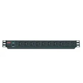 Maruson Technology Pdu-r2010 - 10-outlet Basic 1u Pdu With Circuit Breaker