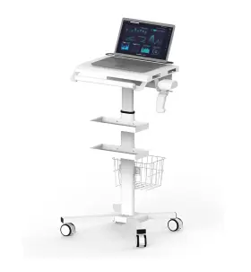 Mount Plus Mb-c07 Height Adjustable Anti-theft Anti-slip Medical Laptop Workstation Tr