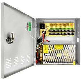Oossxx 678067333630 18 Channel 12 Volt Dc Output 10a Cctv Distributed Power Supply Box For With A